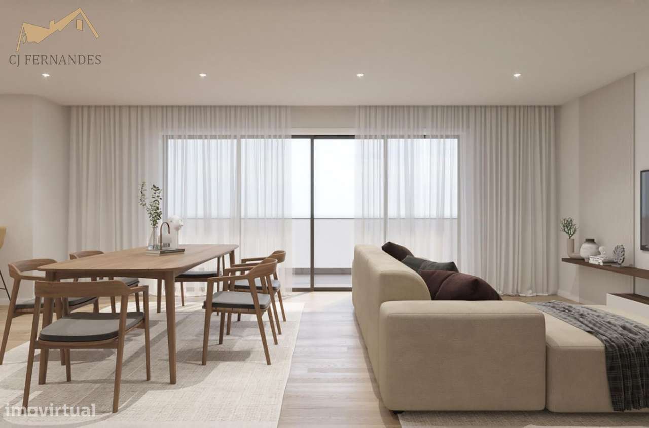 Apartamento T1 com varanda na Maia-3