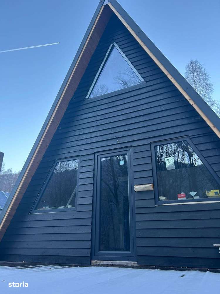 Cabane A-frame zona turistica Siriu ! - Imagine principală: 5/7