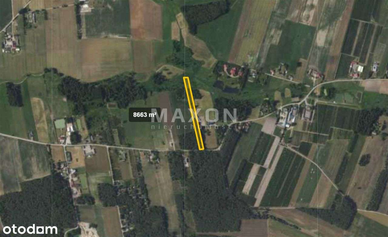 Działka rolno-leśna, Wólka Zaleska 8663 mkw. - Pełny obrazek: 4/7