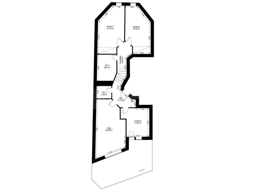 T2 Duplex com Terraço à porta da estação das Devesas e do Futuro Me...-31