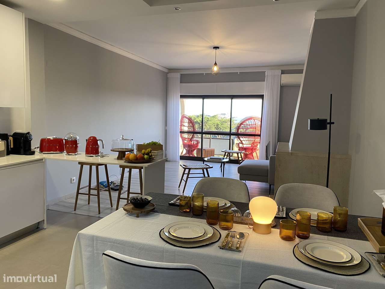 Apartamento T3 Estoril Casino com piscina - Grande imagem: 5/16