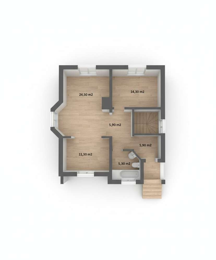 Funkcjonalny dom blisko ul. Żorskiej w Rybniku-16