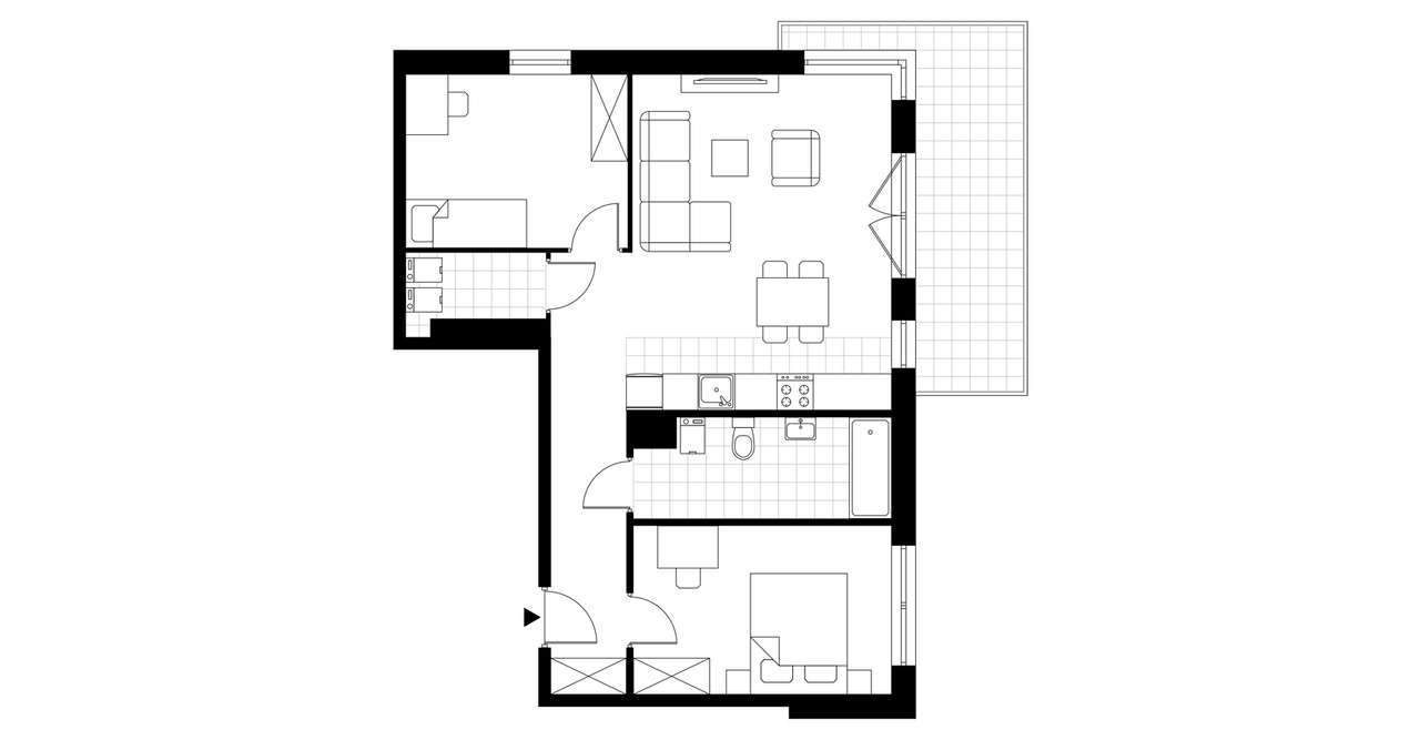 3-pokojowe mieszkanie 62m2 + balkon Bez Prowizji - Pełny obrazek: 2/7