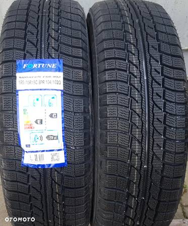 2x 195/70R15C Fortune Snowfun FSR 902 Para opon zimowych Poznań - 1