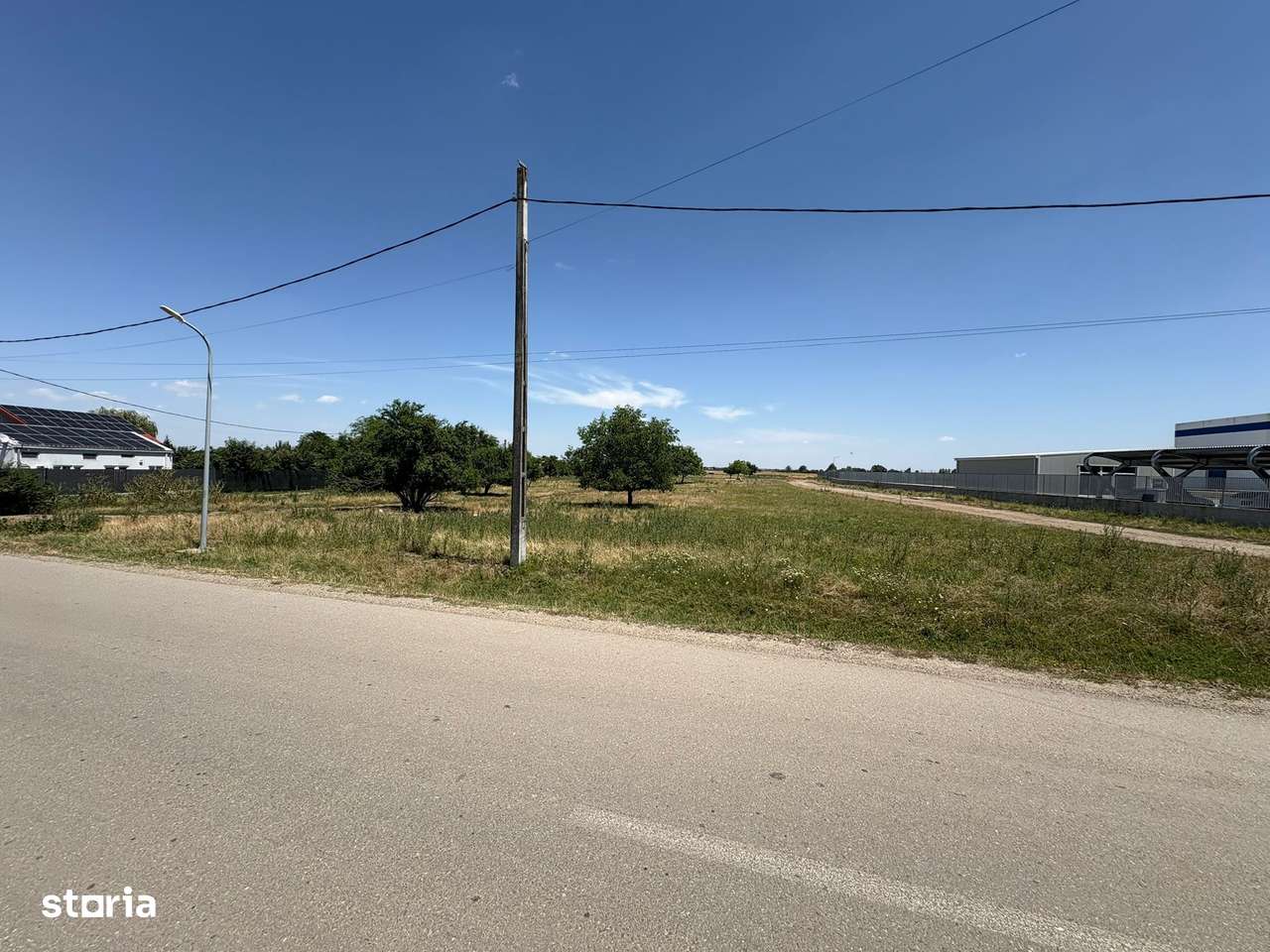 Teren intravilan de vânzare – 10.000 mp – Brănești, Ilfov – Str. Gării - Imagine principală: 3/7