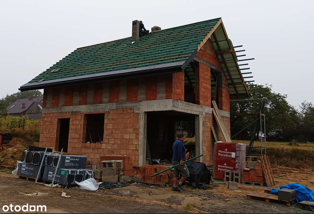 DOM WOLNOSTOJĄCY - STAN SUROWY  |102 m2| 4 pokoje | ogród | widok-6