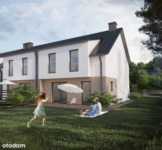 Nowość - Bliźniak  / Duża narożna działka / Garaż w bryle - Pełny obrazek: 3/6