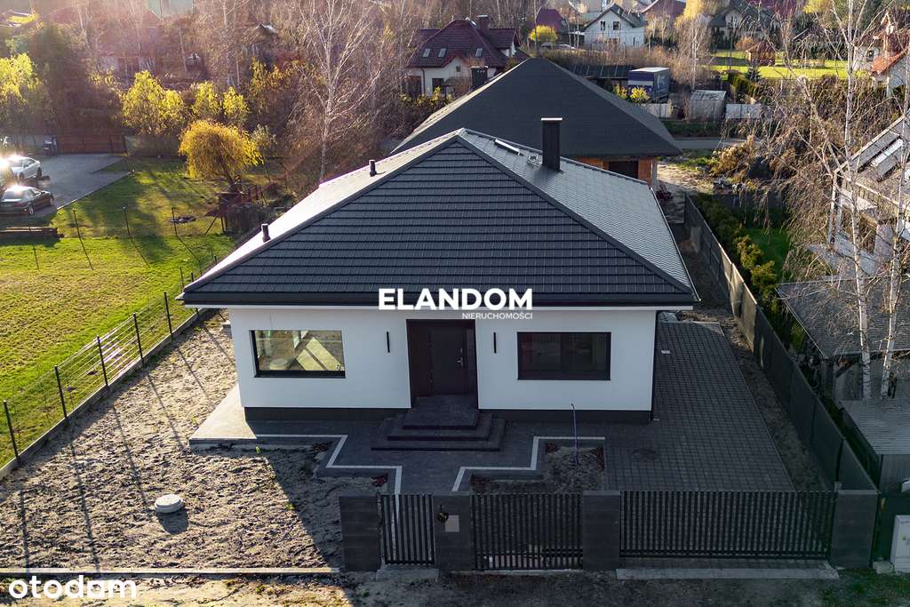 Nowoczesny dom parterowy, ul. Żeromskiego, Otwock - Pełny obrazek: 2/10