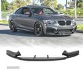 SPOILER LIP PARACHOQUES FRONTAL PARA BMW F22 F23 LOOK M PERFORMANCE - 1