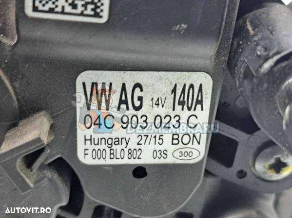 Alternator Skoda Fabia 3 (NJ3) [Fabr 2014-2022] 04C903023C 1.0 Benz CHYB 55KW 75CP - 3