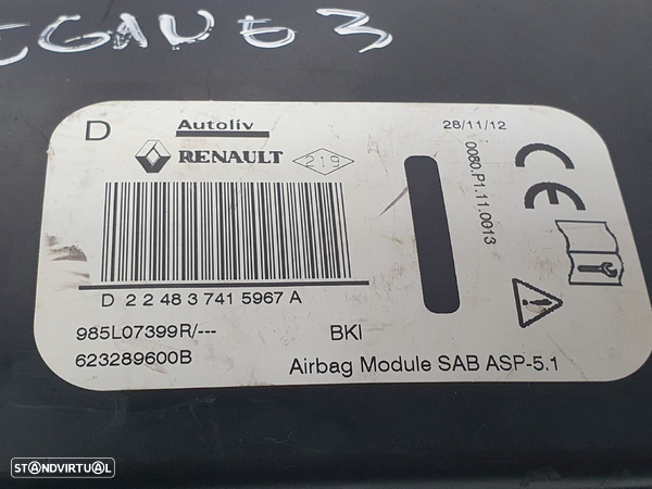 Airbag Banco Dto Renault Megane Iii Hatchback (Bz0/1_) - 2