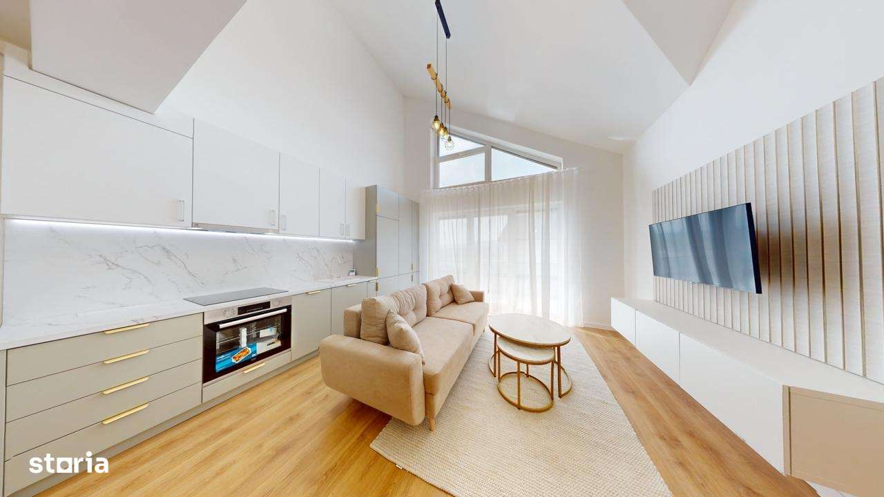 Penthouse 2 camere, 2 bai, cochet, mobilat- disponibil oricand-0