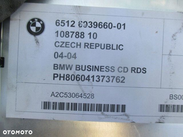BMW E46 RADIO CD Radio Business CD - 3