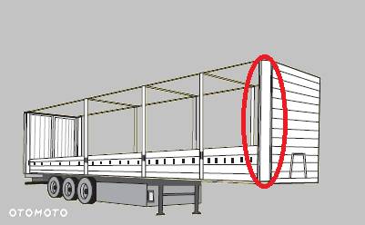 Kłonica, słup przedni ALU - naczepa , przyczepa - 1