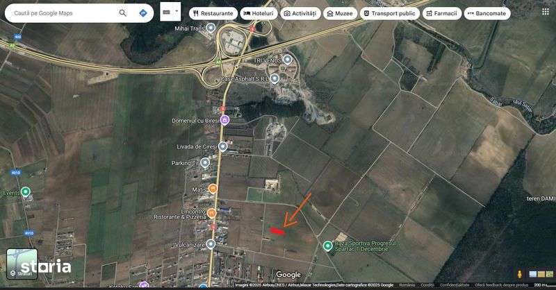 Teren intravilan de vanzare in comuna 1 Decembrie 1200 mp. - Imagine principală: 5/5