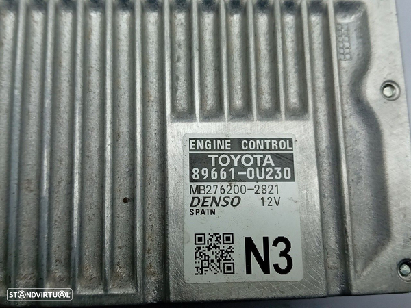 Centralina Do Motor  Ecu Toyota Yaris (_P13_) - 4