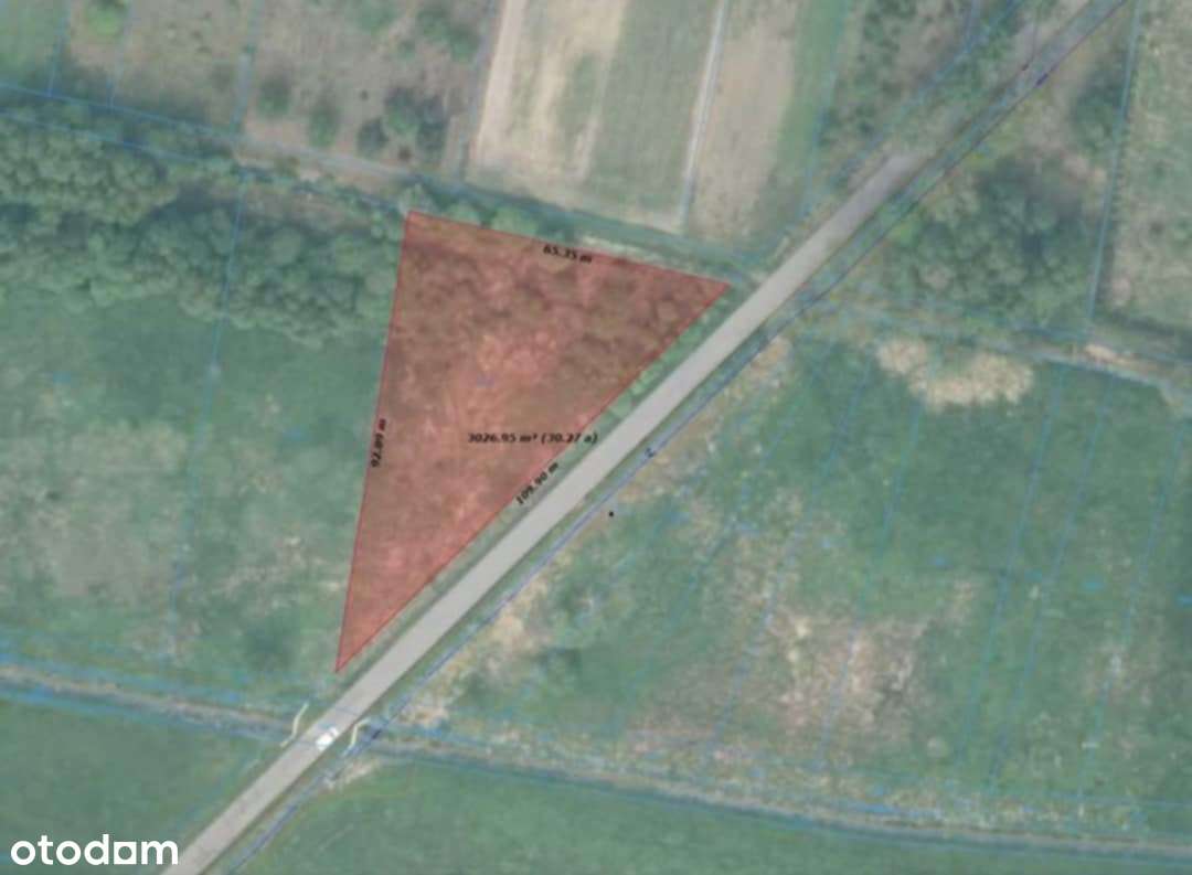 Działka Ożarowice idealna na parking lub innePyrzowice 3000m2ogrodzona-10