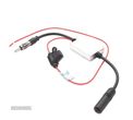 AMPLIFICADOR DE SINAL DE RADIO AM FM COM CONECTOR UNIVERSAL 12V 24V - 2