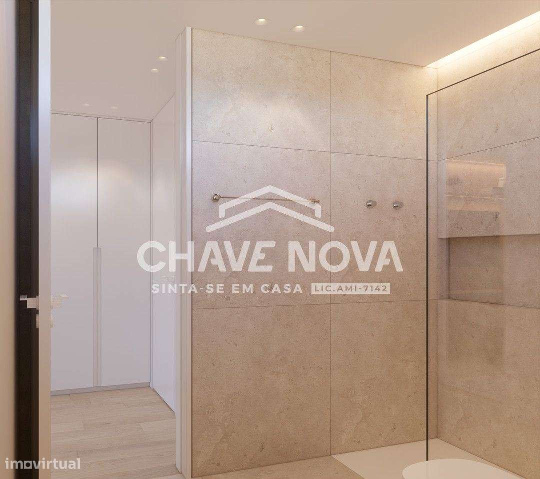 T1 Novo c/ Lugar de Garagem em São Felix da Marinha-6