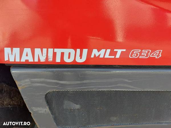 Manitou MLT 634 120 INCARCATOR TELESCOPIC CU CUPA - 13