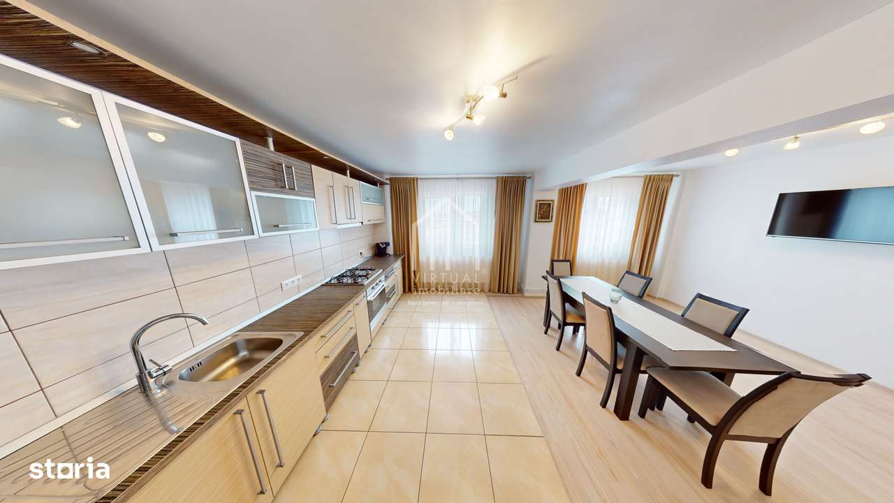 Apartament RENOVAT cu 4 camere, 110 mp utili, 2 bai, pod - Cisnadie - Imagine principală: 1/20