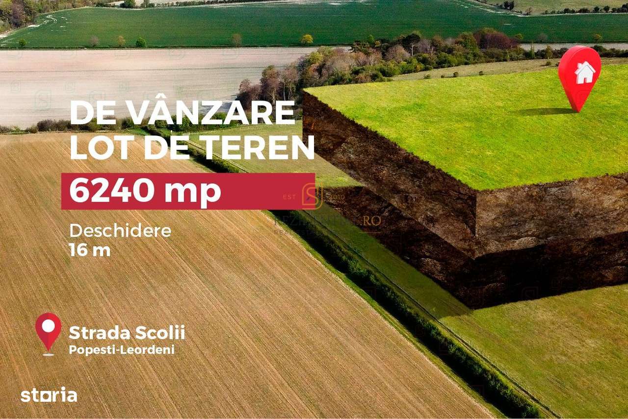 Lot de teren, Popesti-Leordeni, metrou Berceni, ideal investitie - Imagine principală: 5/6