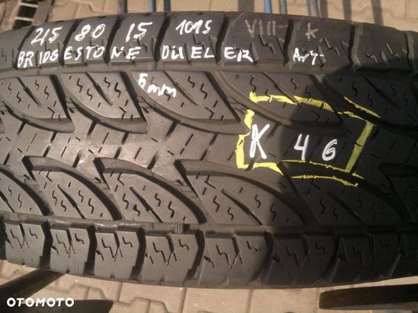 Opona Bridgestone Dueler A/T 215 80 15   K46 - 1