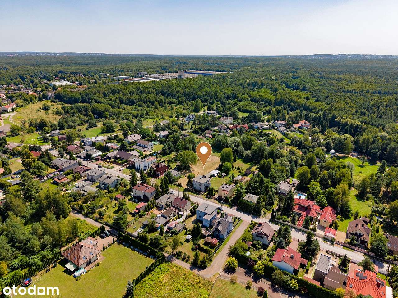 Kuznicka, 2 linia zabudowy, las!-0