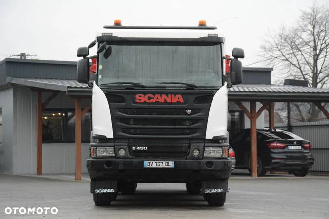 Scania G450 / 8x4 / 2015r. / Retarder / Hydroburta / Niski przebieg / Duża ładowność / Bardzo dobry stan - 9