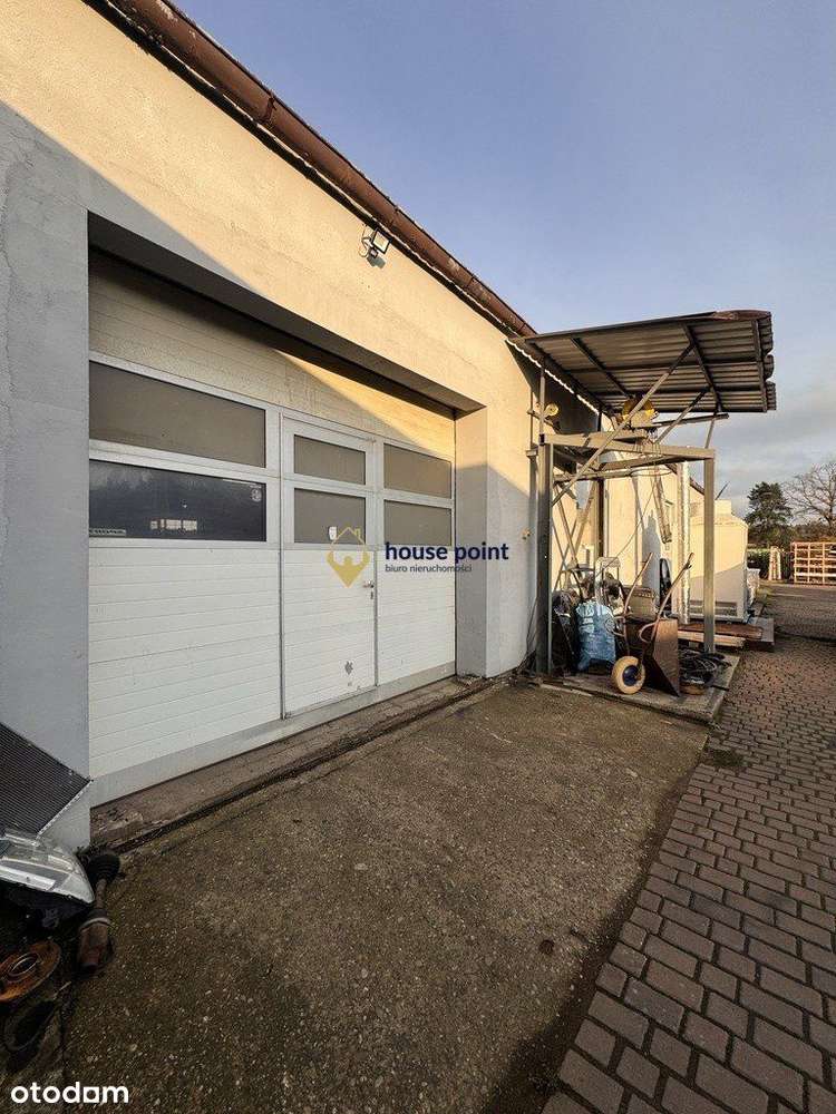 Hala 532 m²+ biuro 114m2 |Działka 2500 m² Rurzyca-2