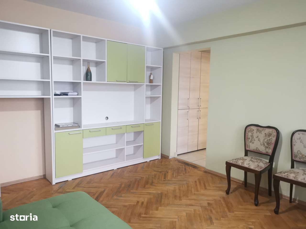 2 camere Fratii Golesti, etaj 1, finisaje medii, mobilat!-6