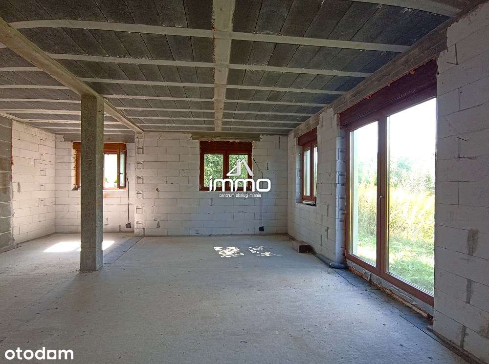 Krzeczyn - FUNKCJONALNY DOM - stan surowy zamkniety  - OCIEPLONY !-6