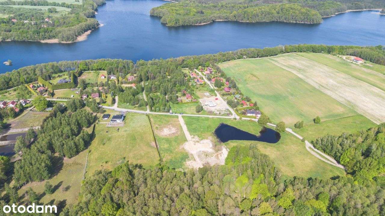 Działka w Cieminie 200 M od jeziora. - Pełny obrazek: 4/16