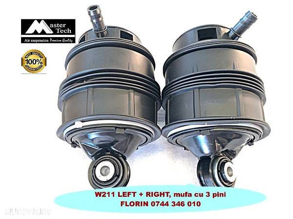 Set Perne aer spate Mercedes E-Class, E 400 CDI, W211/S211. Pret cu TVA inclus. Garantie 1 an. - 2