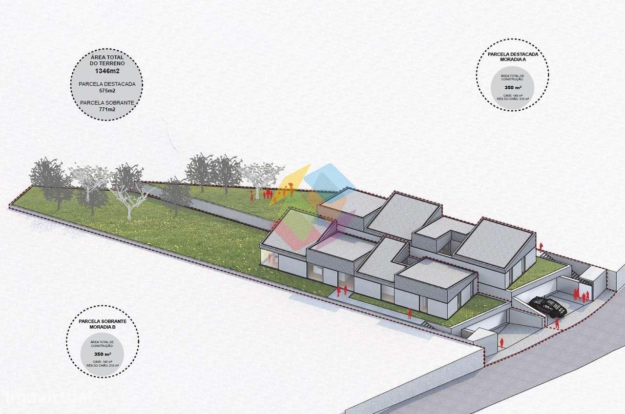 Magnífica Moradia T3 + 1 - Travanca - Stª. Maria da Feira - Grande imagem: 4/55