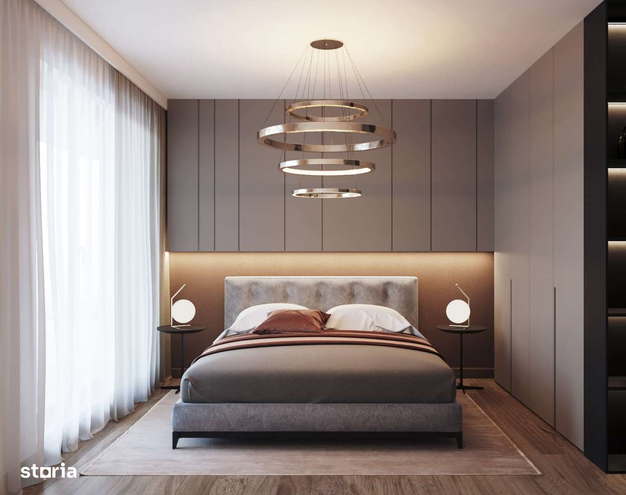 NOU! Apartament cu 2 camere la 5 minute de metrou Berceni! - Imagine principală: 4/10