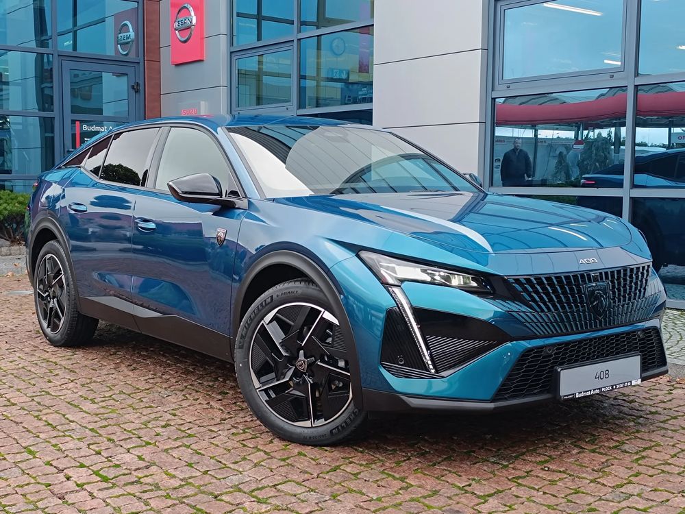 408GTmHEV 145KM 2026 - Alcantara, Bezpieczeństwo, Promo Finansowanie!