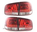 FAROLINS TRASEIROS LED PARA VOLKSWAGEN VW TOUAREG 02-10 VERMELHO BRANCO - 1