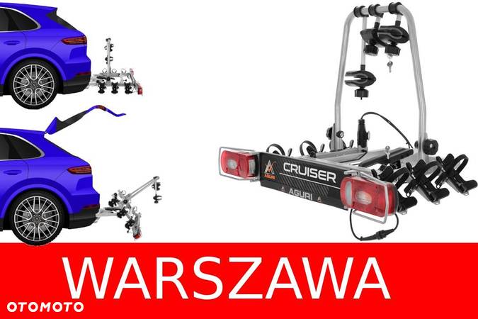 Bagażnik Platforma NA HAK NA 3 rowery AGURI CRUISER Ultimate Warszawa - 1