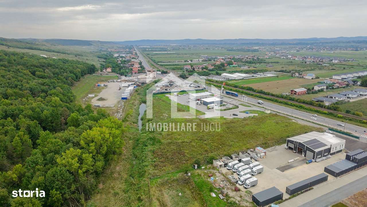 Teren intravilan 9.410 mp – Jucu de Mijloc – Front la DN1 - Imagine principală: 3/3