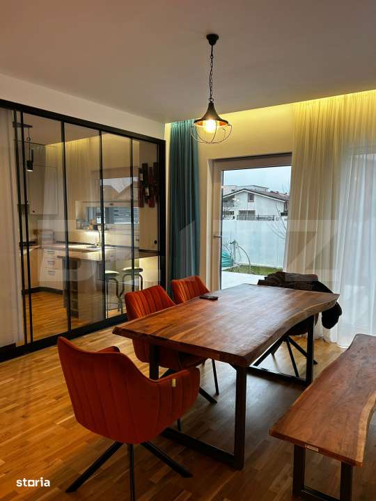 Casa premium cu 5 camere, gradina si terasa, complet mobilata – Corb - Imagine principală: 5/19