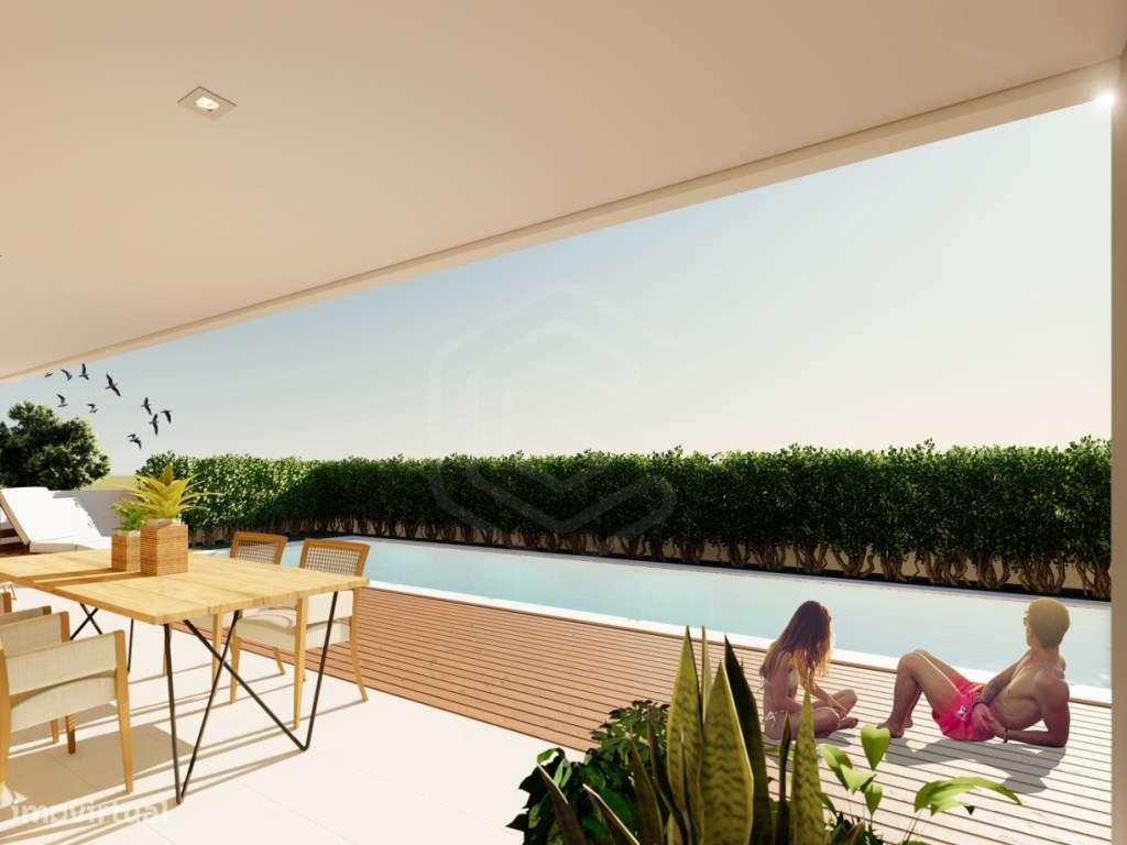 Moradia Unifamiliar V3+1 de Design Contemporâneo na Mexilhoeira Gra... - Grande imagem: 2/19