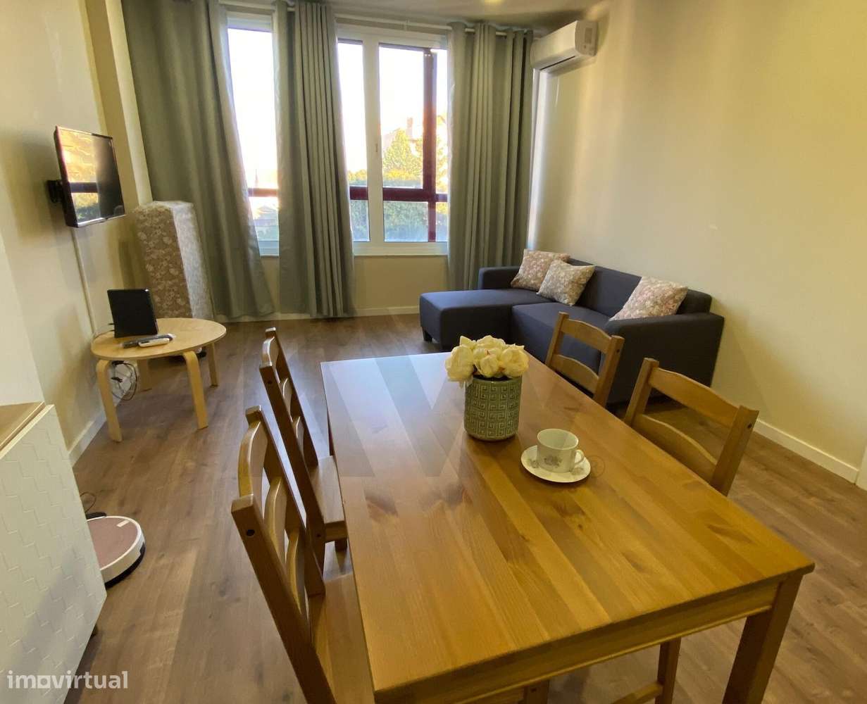 Apartamento T1 novo mobilado e equipado ao lível do terceiro andar com - Grande imagem: 4/10