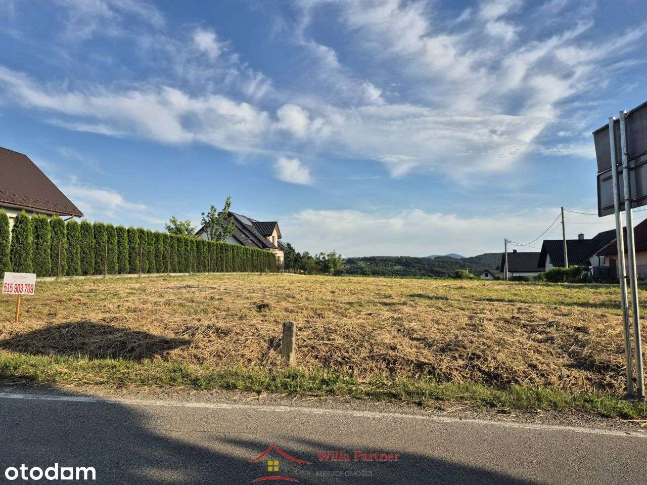 Gdów, Stadniki, działka budowlana 2x12a,media przy-2