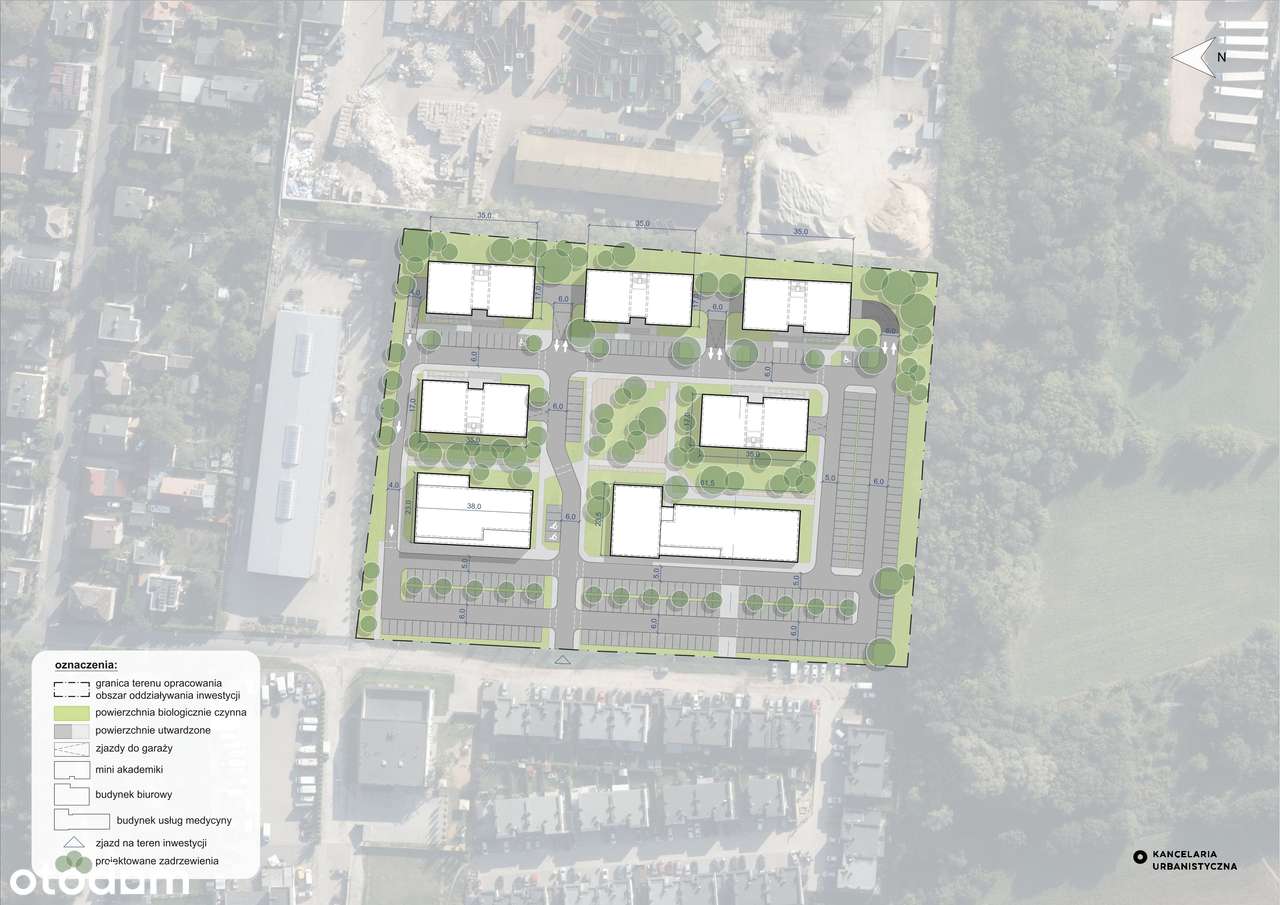 Grunt inwestycyjny I Biura I Coworking I PRS I Centrum medyczne I MPZP-2