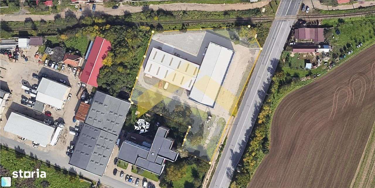 Showroom + hala | 5,100 mp teren Aradul Nou-3
