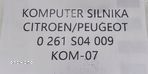 ORG MODUŁ KOMPUTER SILNIKA CITROEN / PEUGEOT - 9663193780 - 4