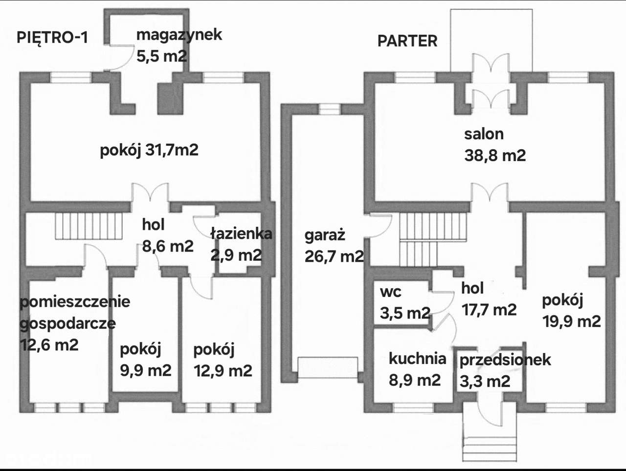 Dom z potencjałem 8 min do metra Służew | ogród, cisza-17