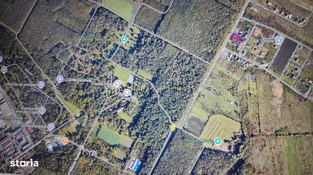 Teren de vanzare aproape de Muzeul Satului Banatean - Giarmata Vii-1