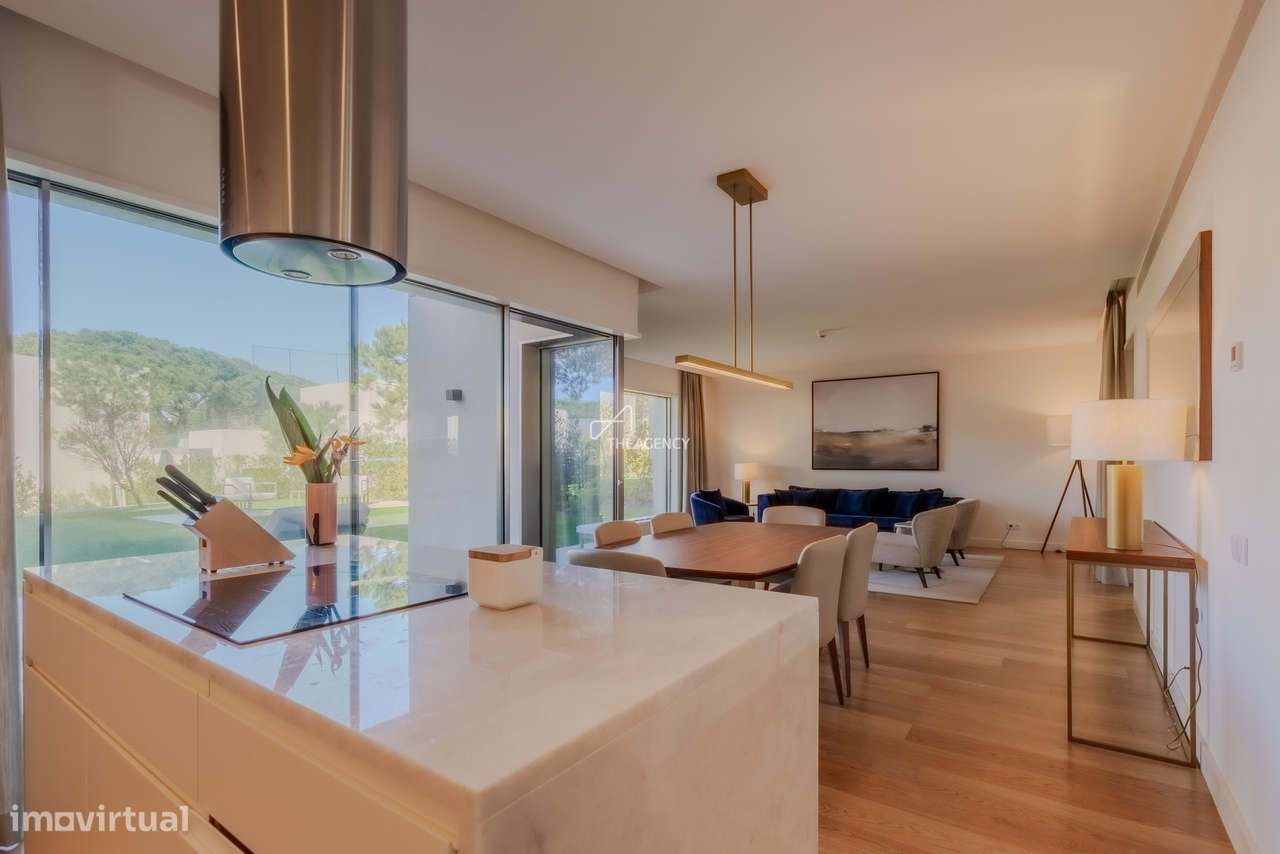 Apartamento T2 Elegante com Jardim Privado e Piscina - Quinta da Marin - Grande imagem: 2/30